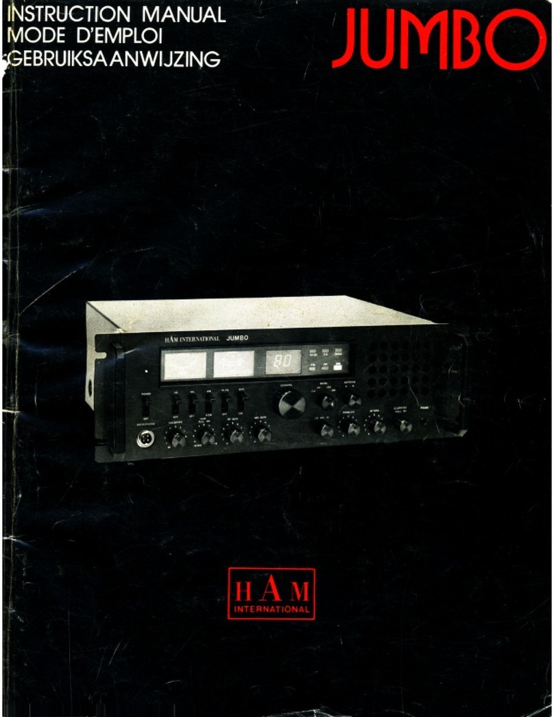 Ham JUMBO instruction manual