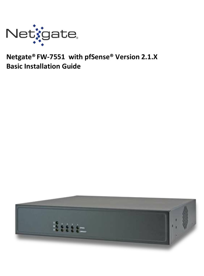 Netgate FW-7551 User manual