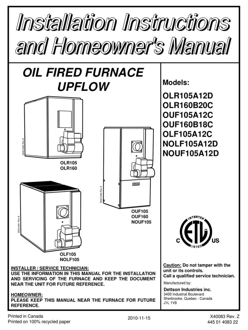 ICP OLR105A12D User manual