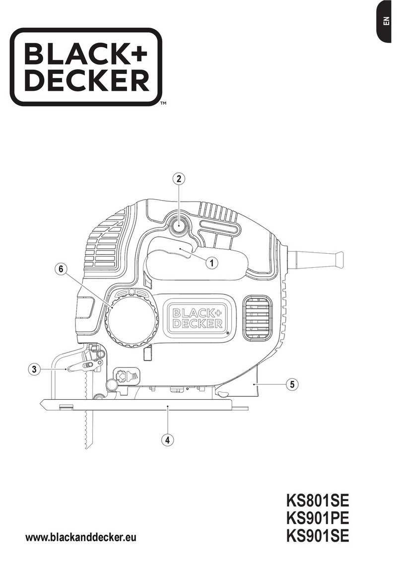 Black & Decker KS801SE User manual