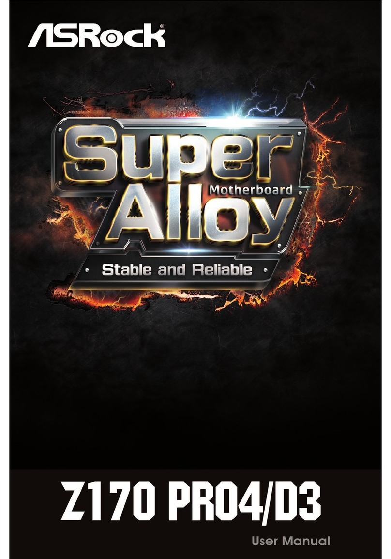 ASROCK Z170 PRO4/D3 user manual