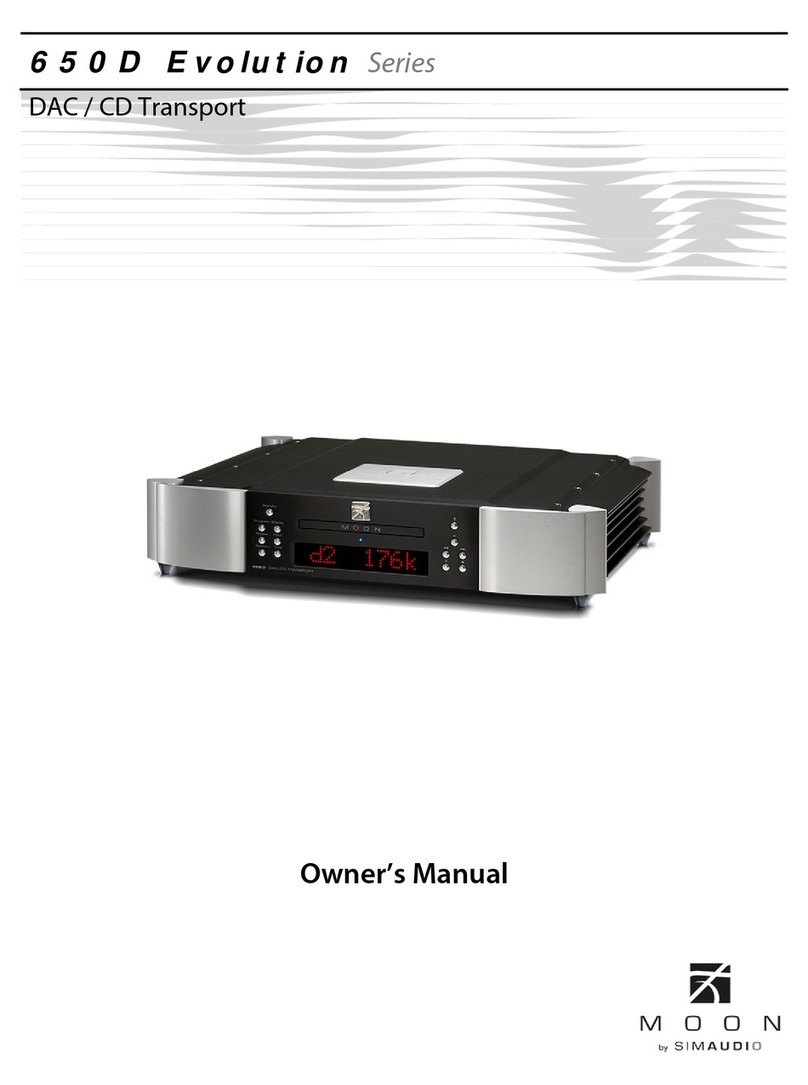 moon 650D owner's manual