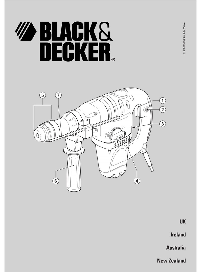 Black & Decker KD1001K User manual