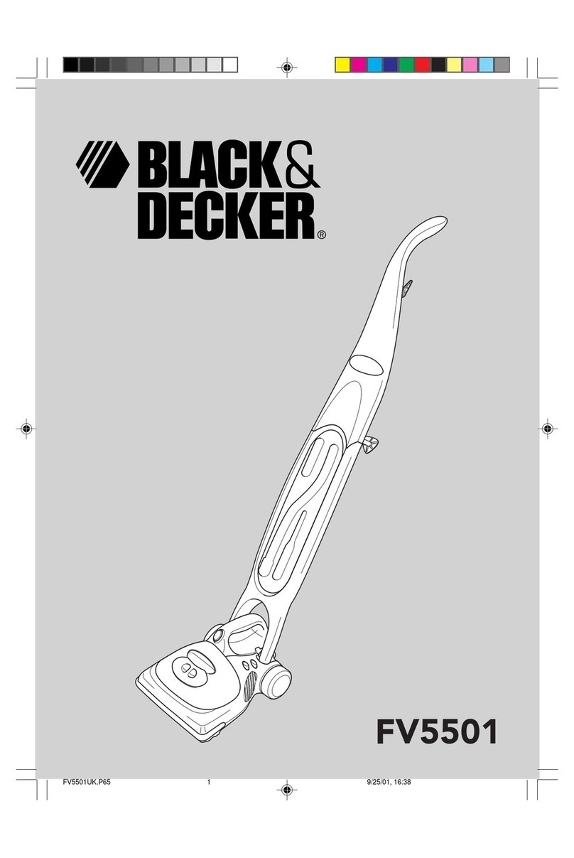 Black & Decker FV5501 Dustbuster user guide