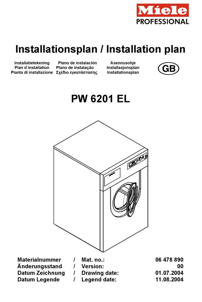 Miele PW 6201 EL User manual