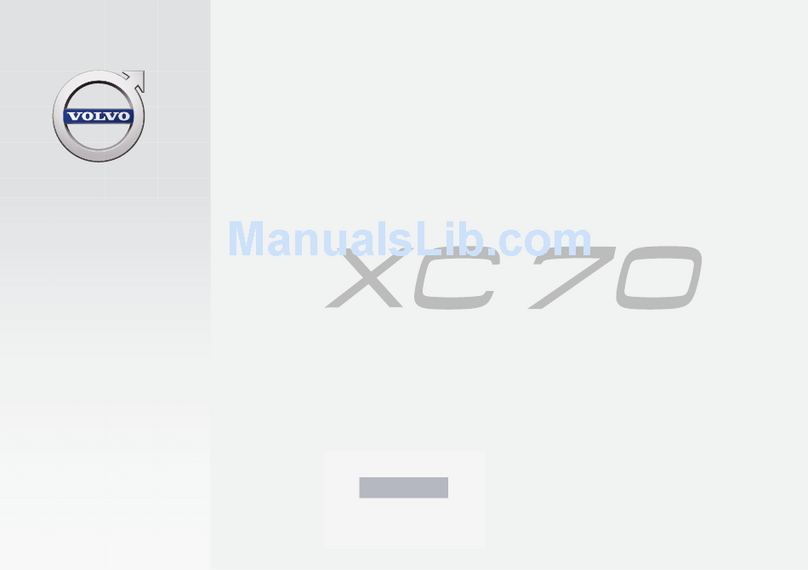 Volvo XC 70 owner's manual