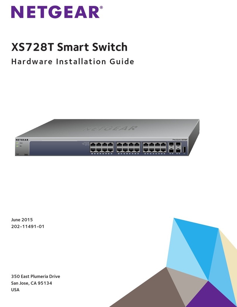 NETGEAR XS728T ProSAFE Manual