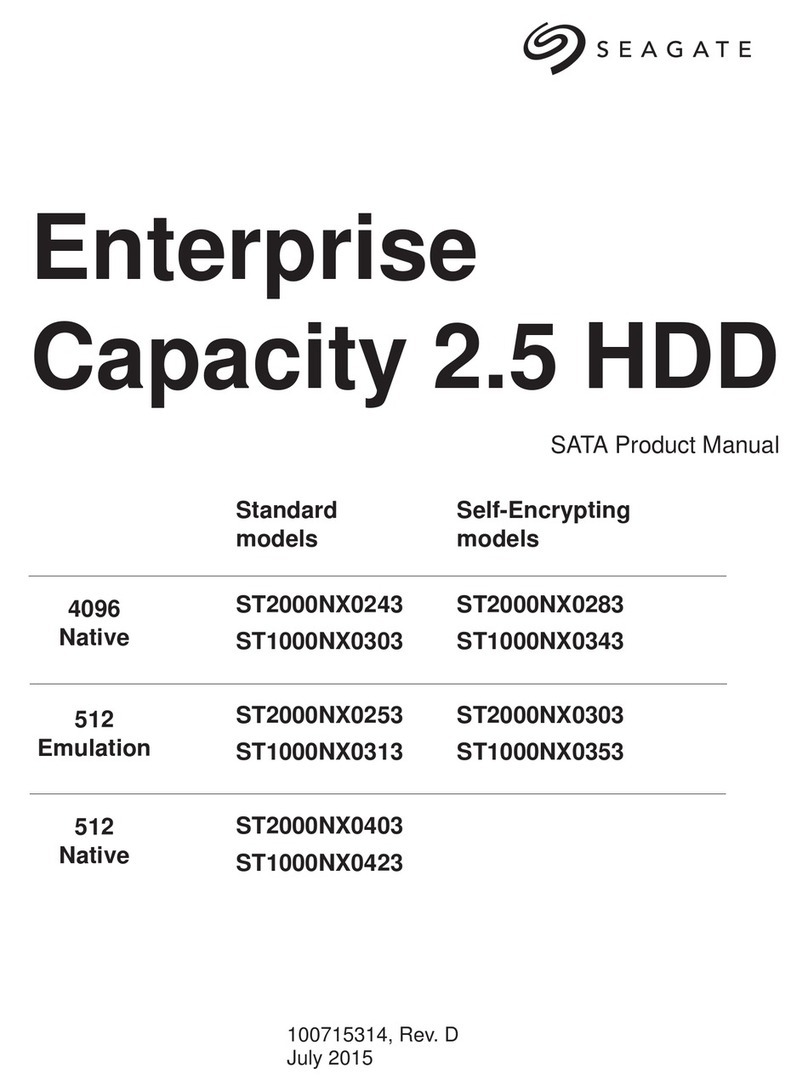 Seagate ST2000NX0243 User manual