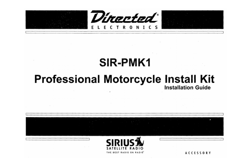 Directed Electronics SIR-PMK1 installation guide Directed Electronics SIR-PMK1 installation guide