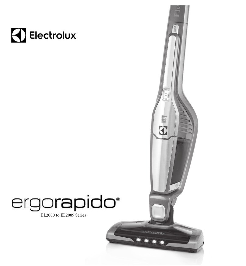 Electrolux ergorapido EL2080 Series User manual