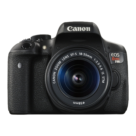 Canon EOS REBEL T6i User manual