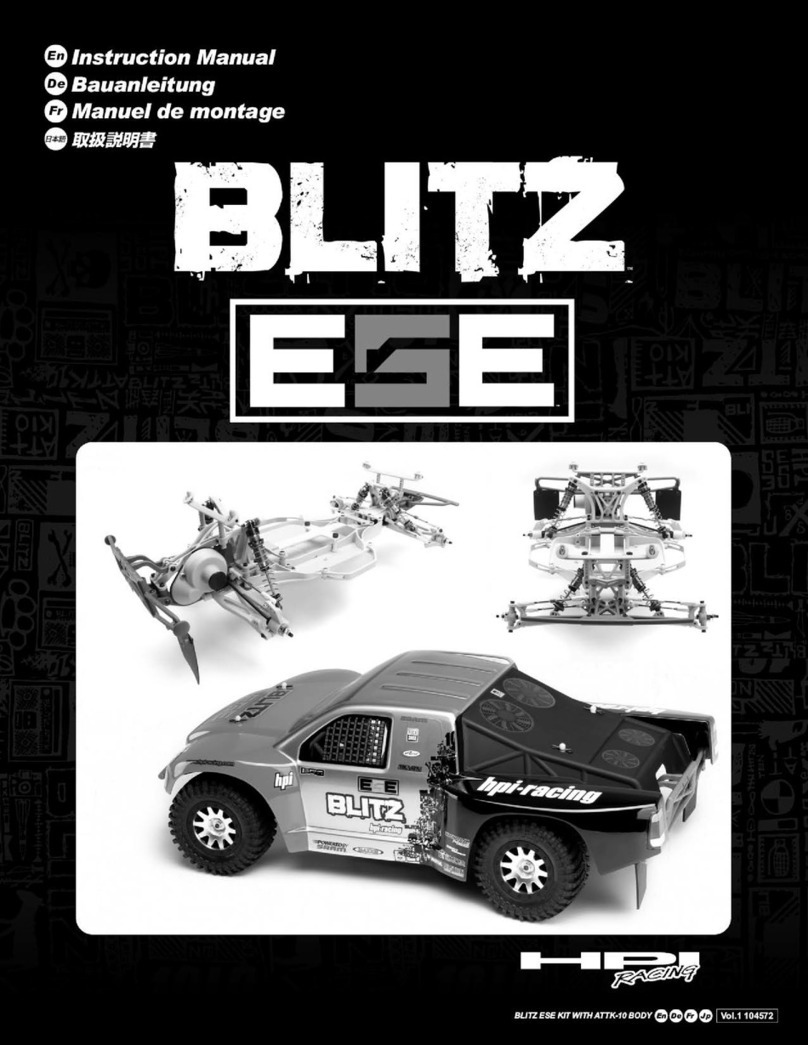 HPI Racing Blitz Ese User manual