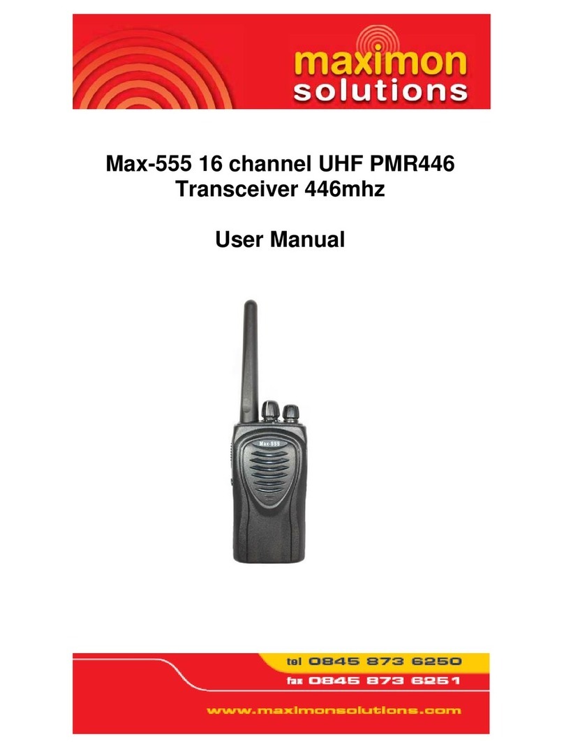 Maximon Max-555 user manual