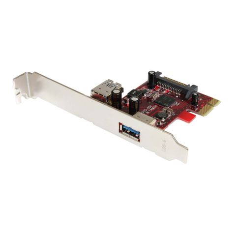 StarTech.com PEXUSB3S11 instruction manual
