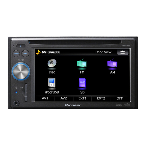 Pioneer Super Tuner IIID AVIC-F700BT Operation manual