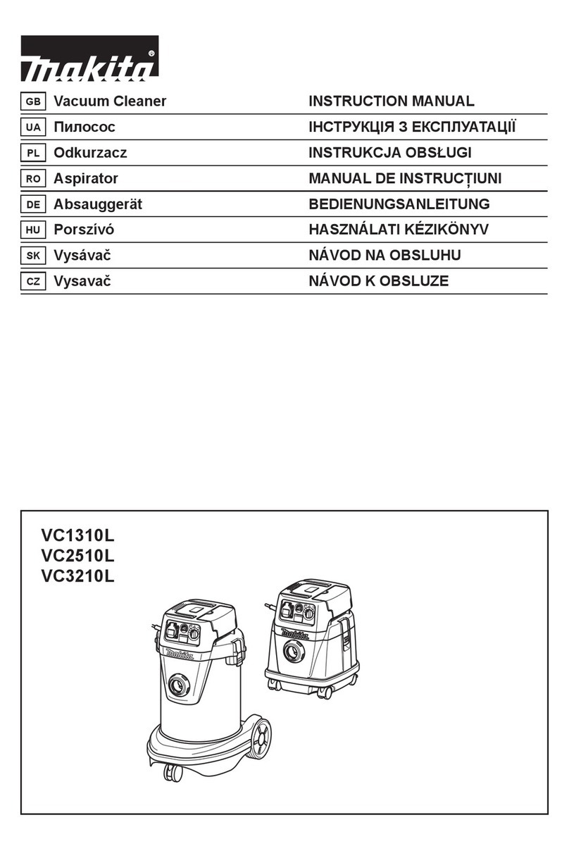 Makita VC1310L User manual