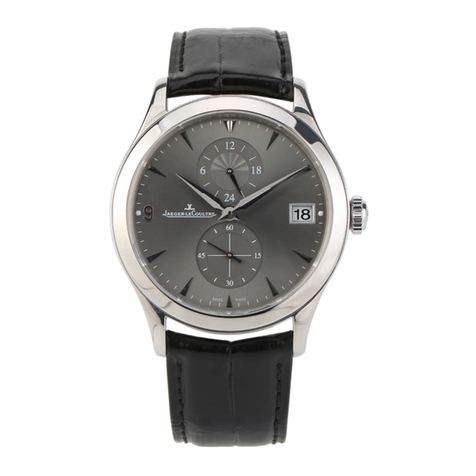 Jaeger-leCoultre Master Hometime User manual