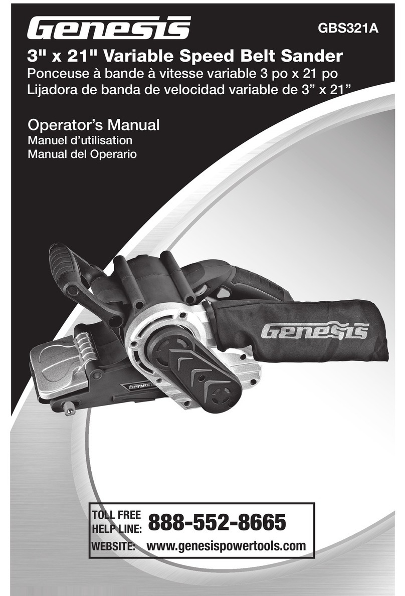 Genesis GBS321A User manual