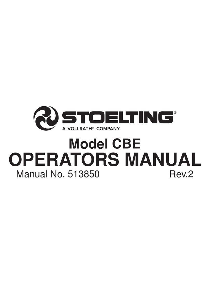 Stoelting CBE117 User manual