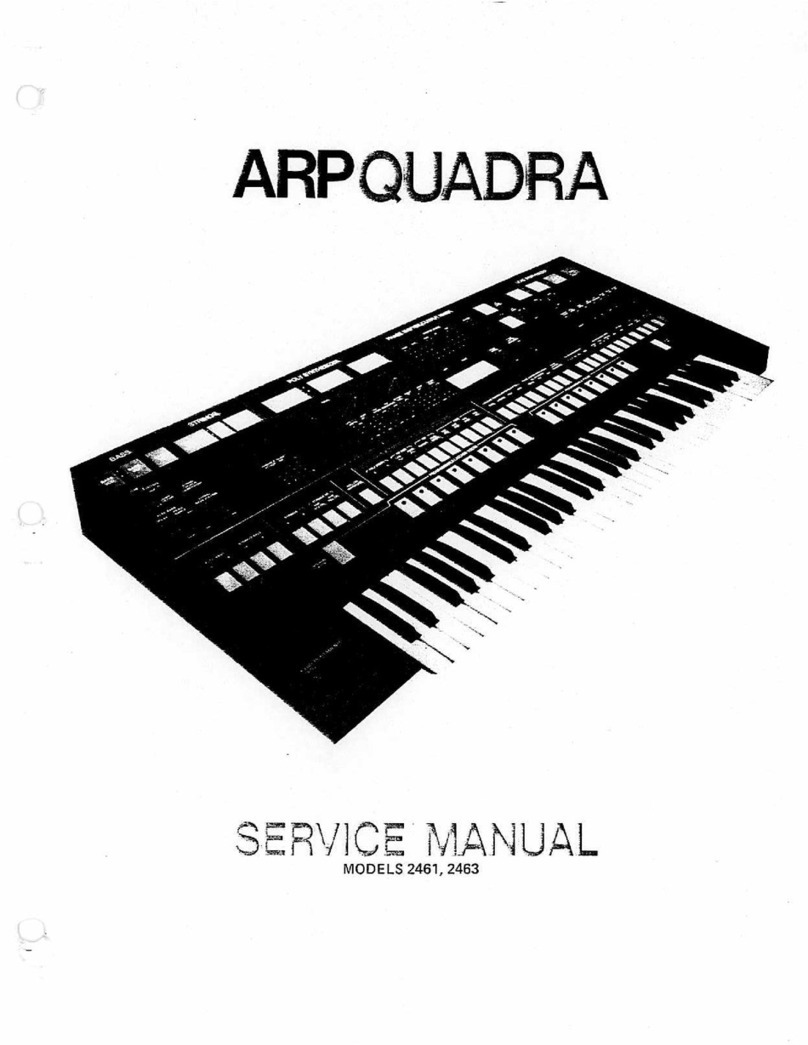 ARP quadra 2461 Service manual