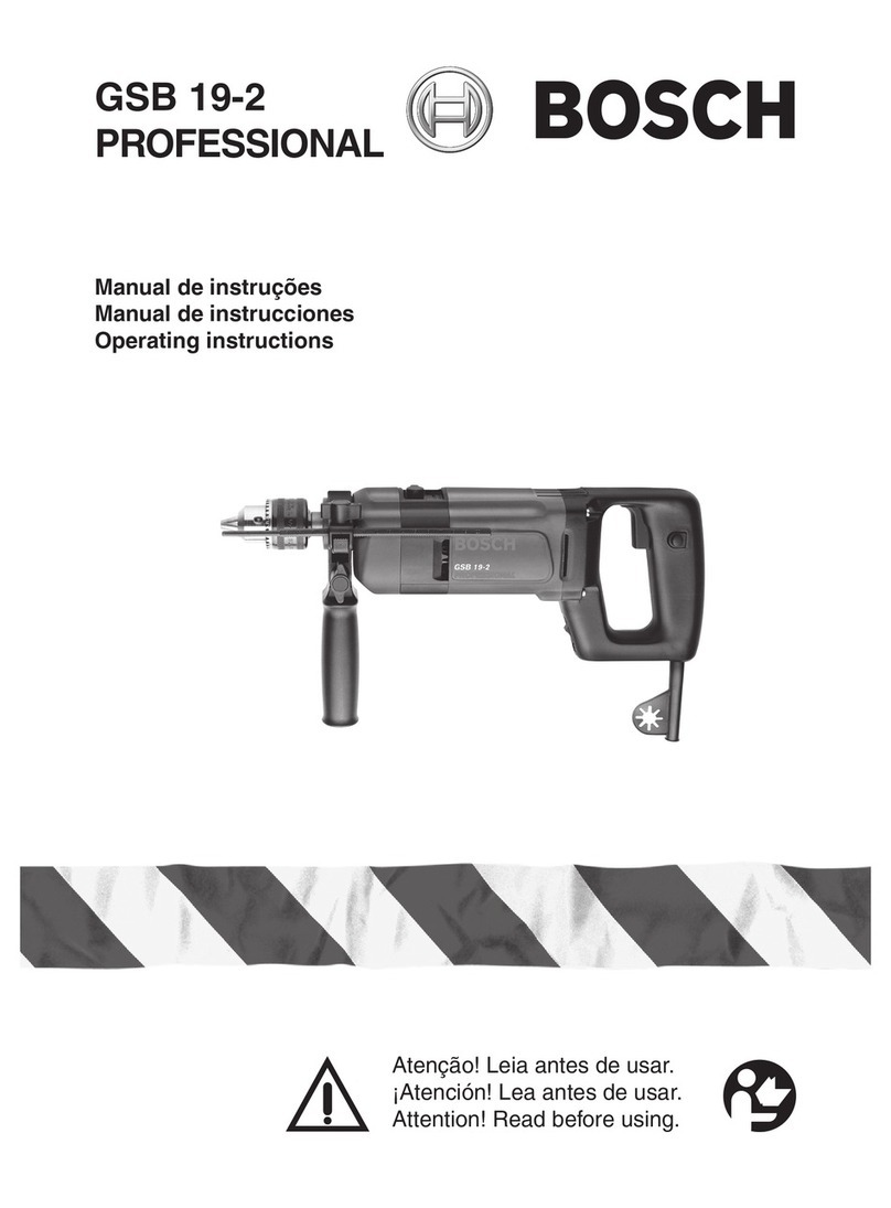 Bosch GSB 19-2 PROFESSIONAL User manual
