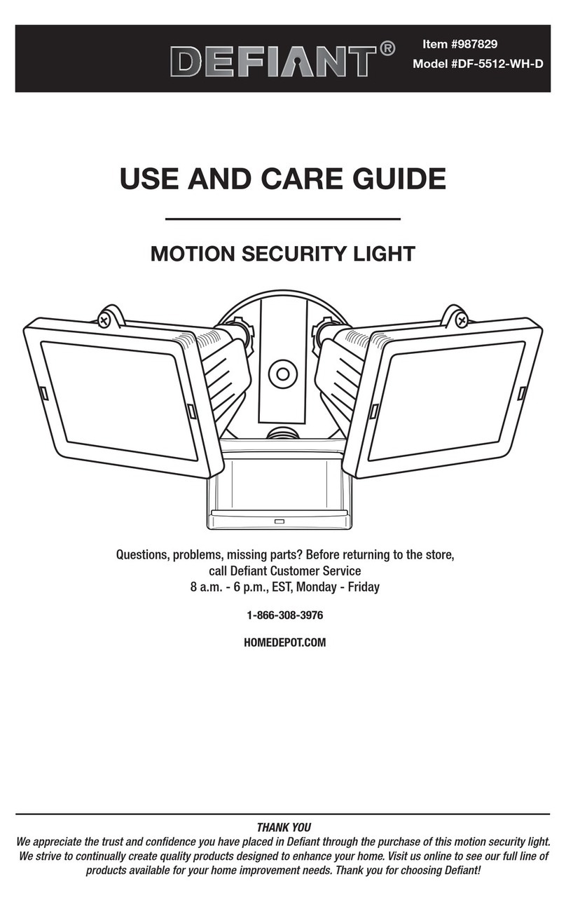 Defiant DF-5512-WH-D Use and care guide Defiant DF-5512-WH-D Use and care guide