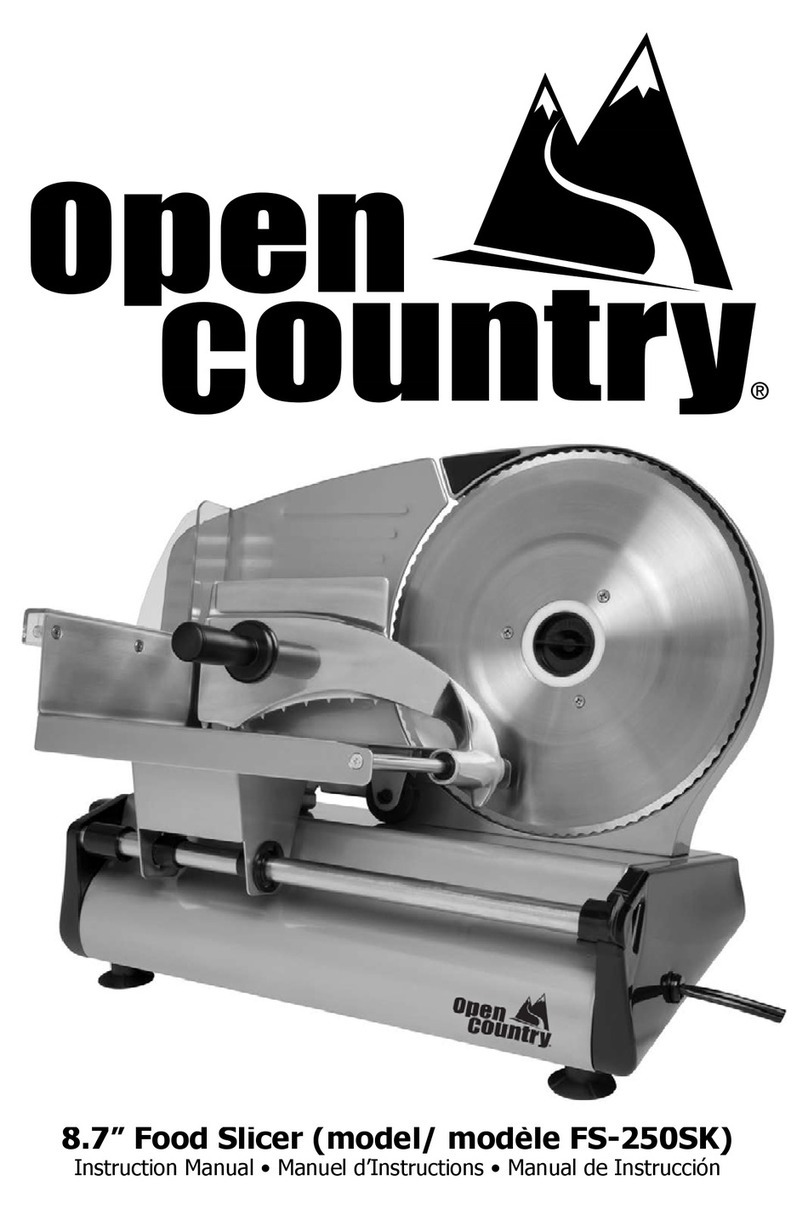Open Country FS-250SK instruction manual