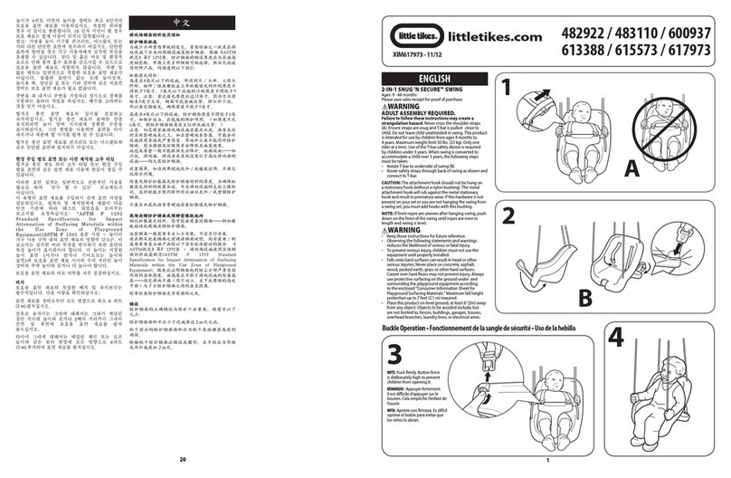 Little Tikes 482922 Assembly guide