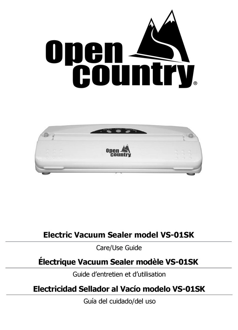 Open Country VS-01SK Care/use guide