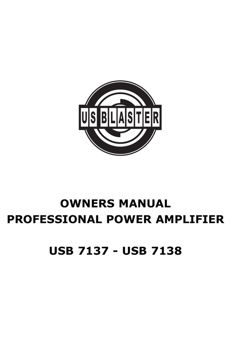 US Blaster USB 7137 owner's manual