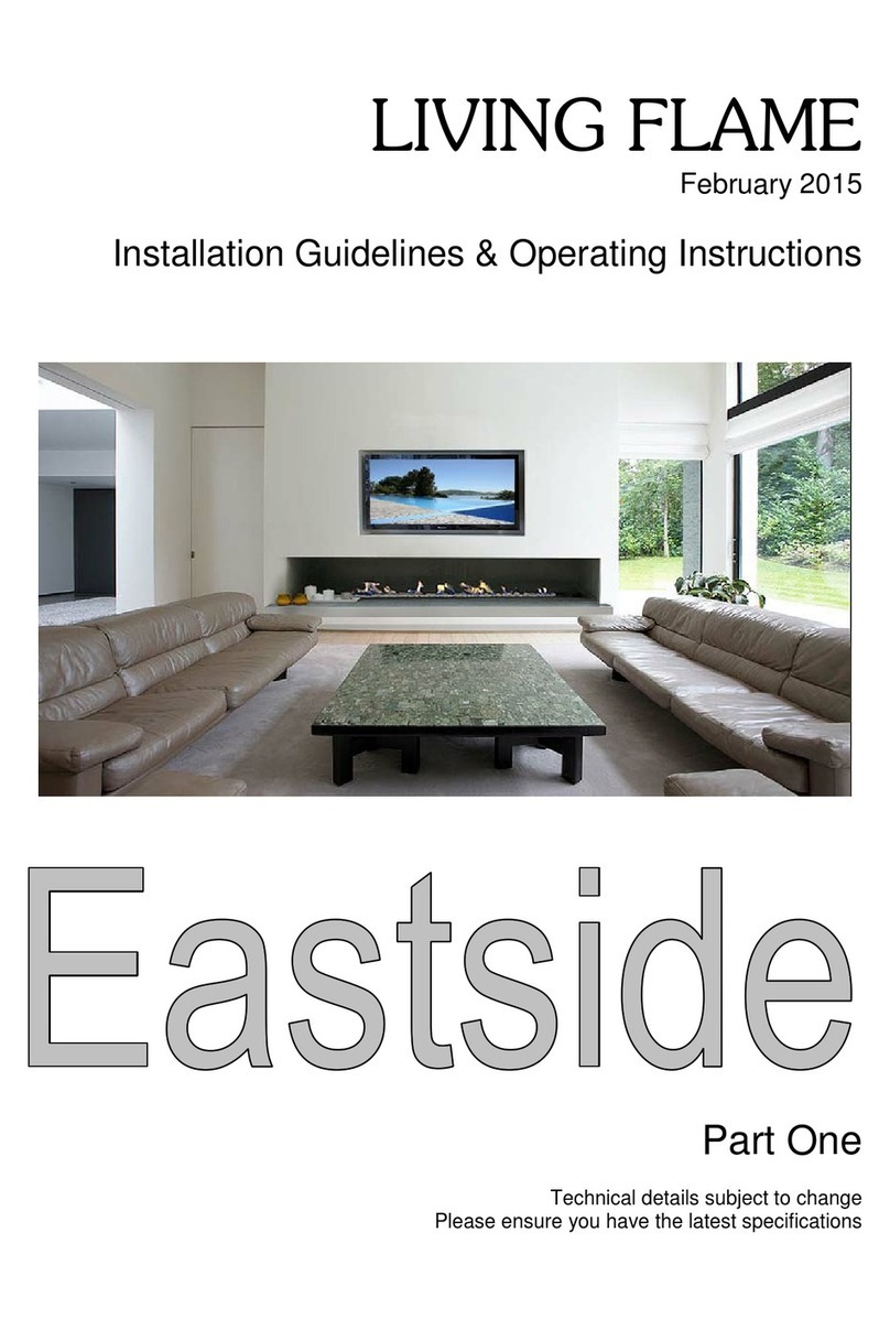 Living Flame Eastside Niche Installation guidelines Living Flame Eastside Niche Installation guidelines