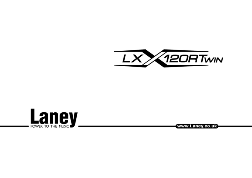 Laney LX 120RTwin Installation instructions