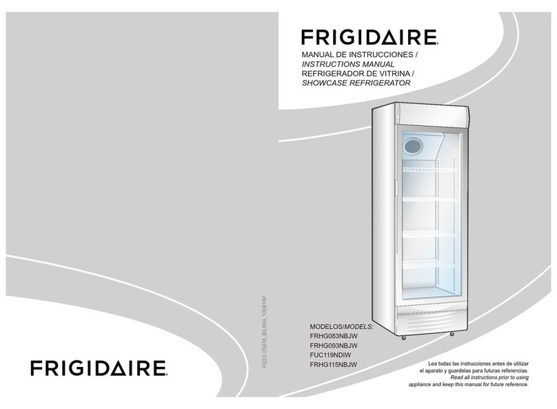 Frigidaire FRHG083NBJW User manual Frigidaire FRHG083NBJW User manual