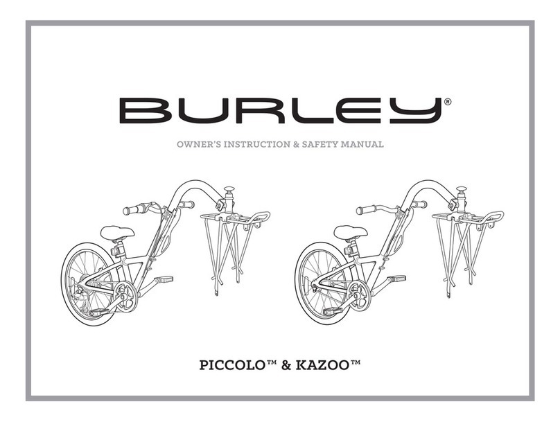 Burley PICCOLO Instruction Manual