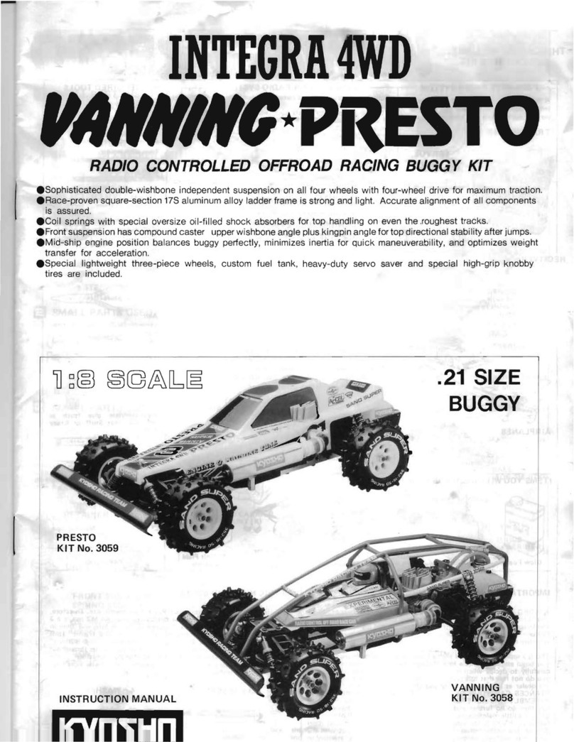 Kyosho Presto User manual Kyosho Presto User manual