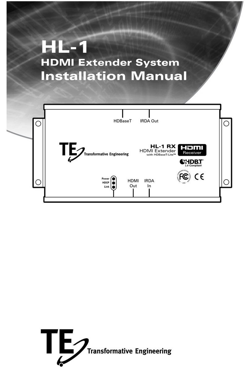 TE HL-1 User manual