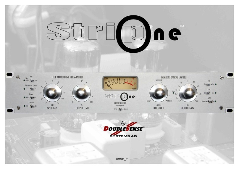Doublesense Systems StripOne User manual