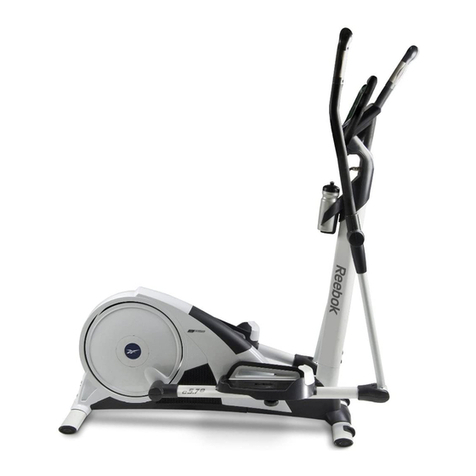 Reebok crosstrainer C5.7e user manual Reebok crosstrainer C5.7e user manual