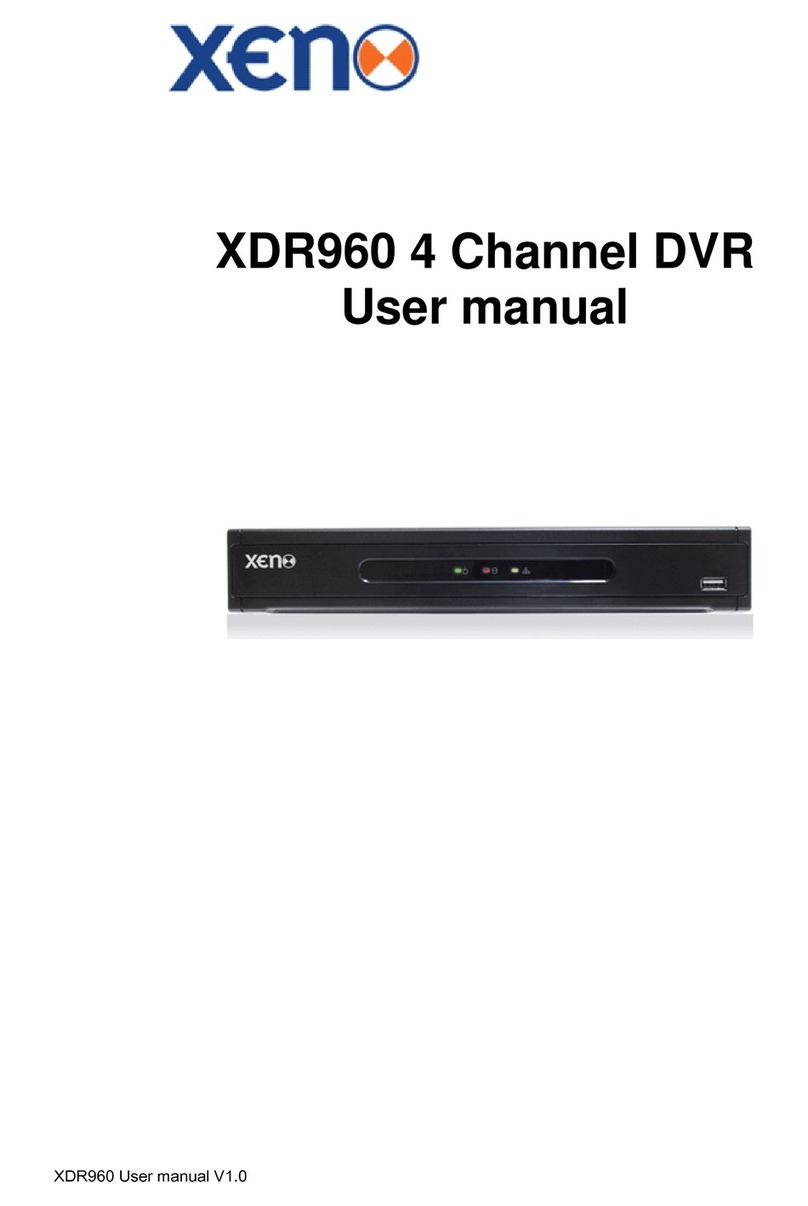 XENO XDR960 user manual