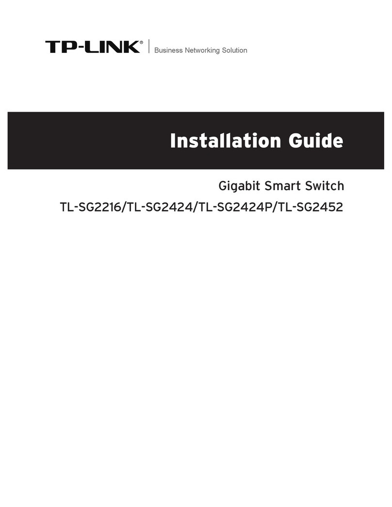 TP-Link TL-SG2216 User manual
