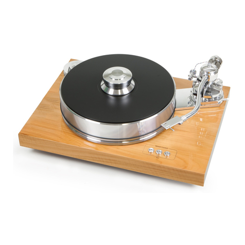 Pro-Ject Audio Systems SIGNATURE 10 User manual