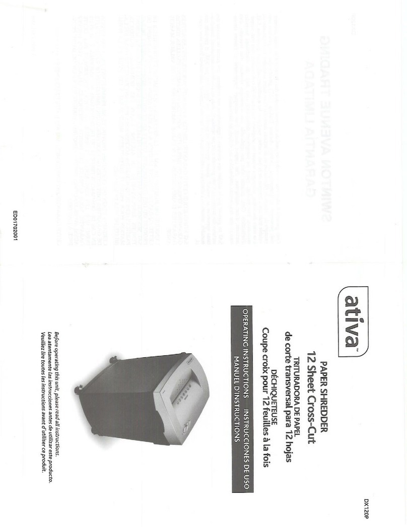 Ativa DX120P User manual Ativa DX120P User manual