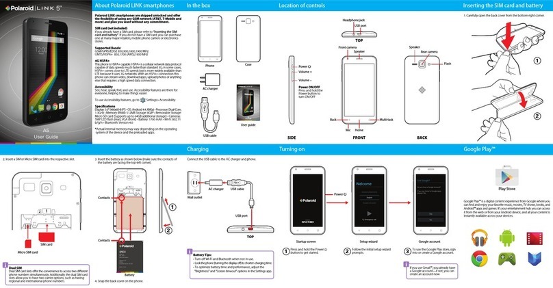 Polaroid Link 5 A5 User manual Polaroid Link 5 A5 User manual
