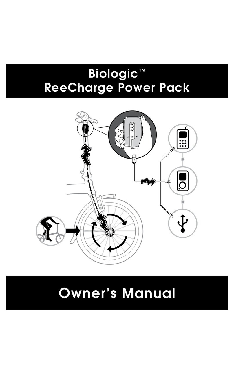 Bio-Logic ReeCharge owner's manual