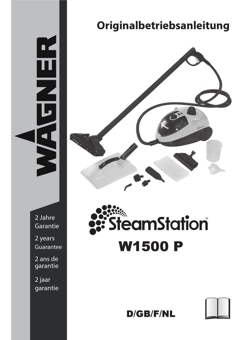 WAGNER SteamStation W1500 P operating instructions