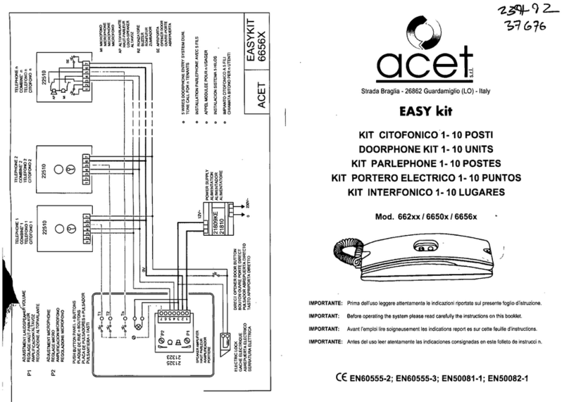 acet 662xx Series installation guide
