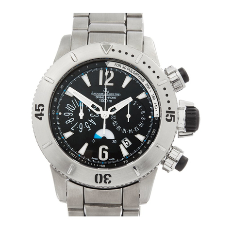 Jaeger-leCoultre Master Compressor Diving Chronograph user manual