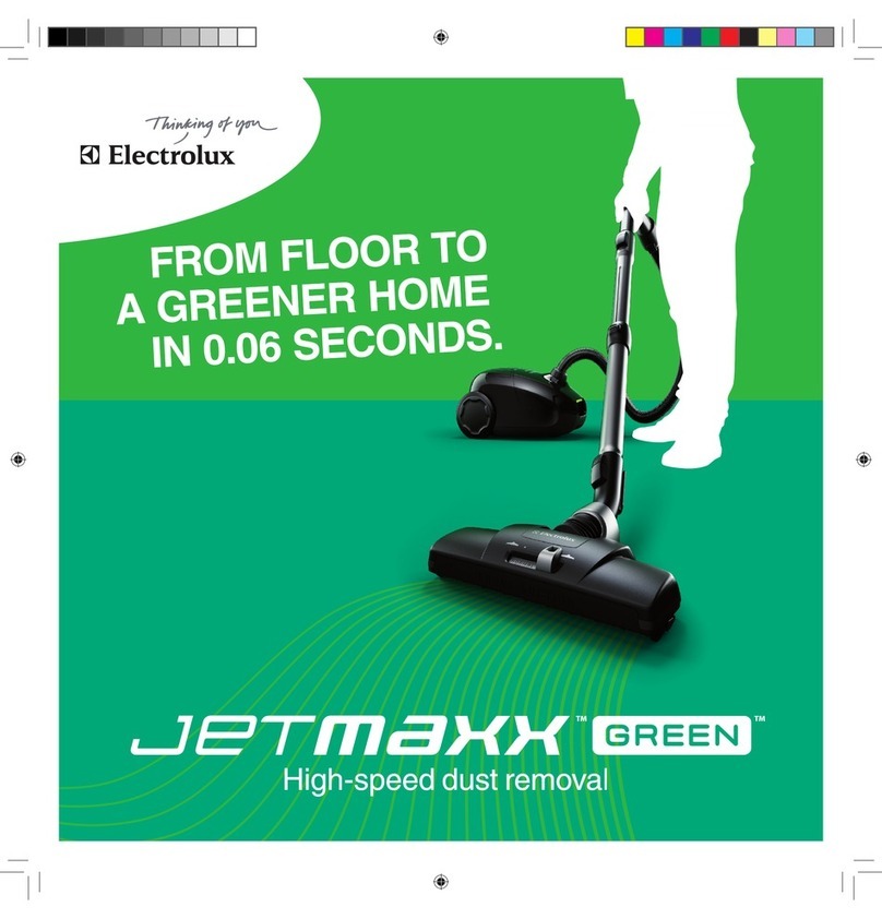 Electrolux Jetmaxx Green ZJG-6800 User manual