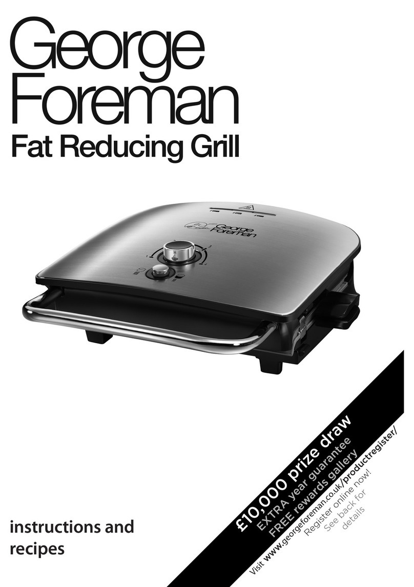 George Foreman 22160 Quick guide