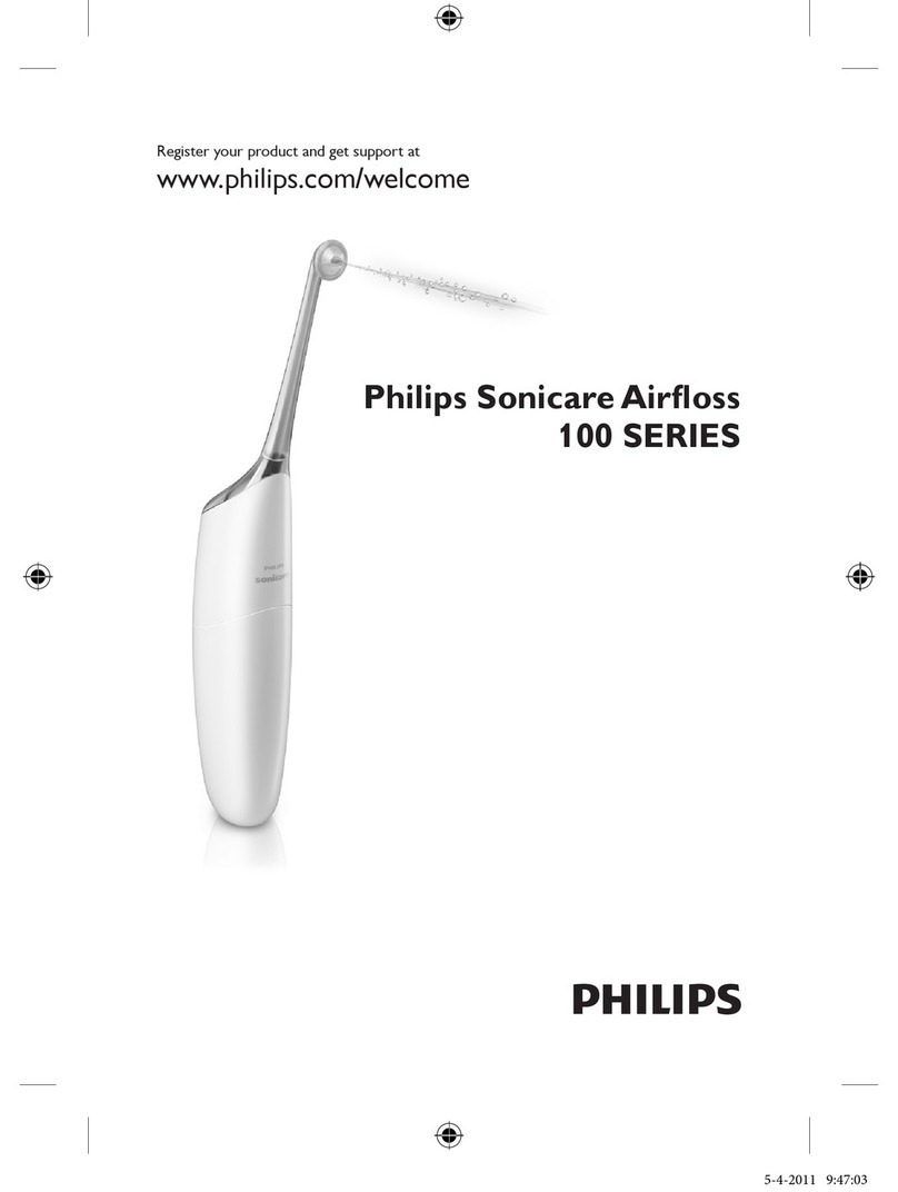 Philips Sonicare AirFloss 100 series User manual